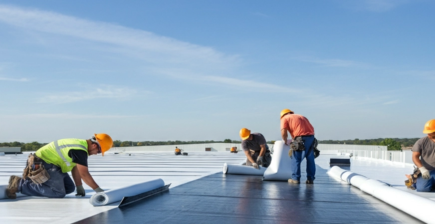 Restoration - TPO roofing